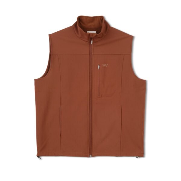 Unyielding Performance – The VogueHide Rugged Leather Hunting Vest | Brown - Image 2