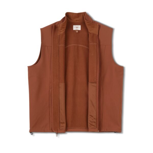 Unyielding Performance – The VogueHide Rugged Leather Hunting Vest | Brown - Image 3