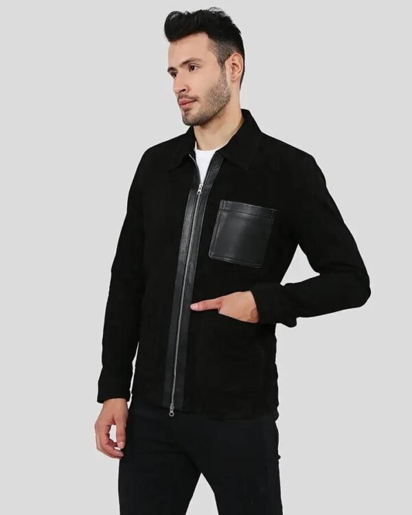 VogueHide Lambskin Leather Jacket – Timeless Sophistication | Black - Image 7