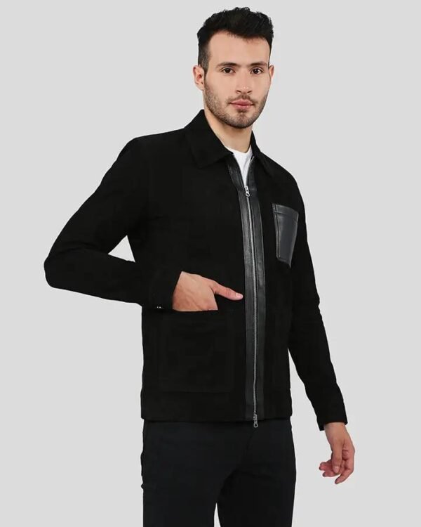 VogueHide Lambskin Leather Jacket – Timeless Sophistication | Black - Image 8