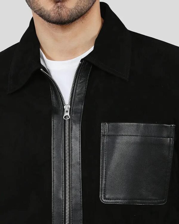 VogueHide Lambskin Leather Jacket – Timeless Sophistication | Black - Image 3