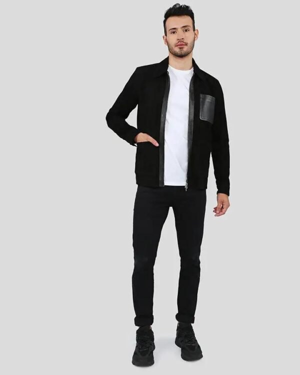 VogueHide Lambskin Leather Jacket – Timeless Sophistication | Black - Image 6