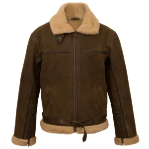 B4: Men's Antique Sheepskin Leather Flying Jacket by VogueHide