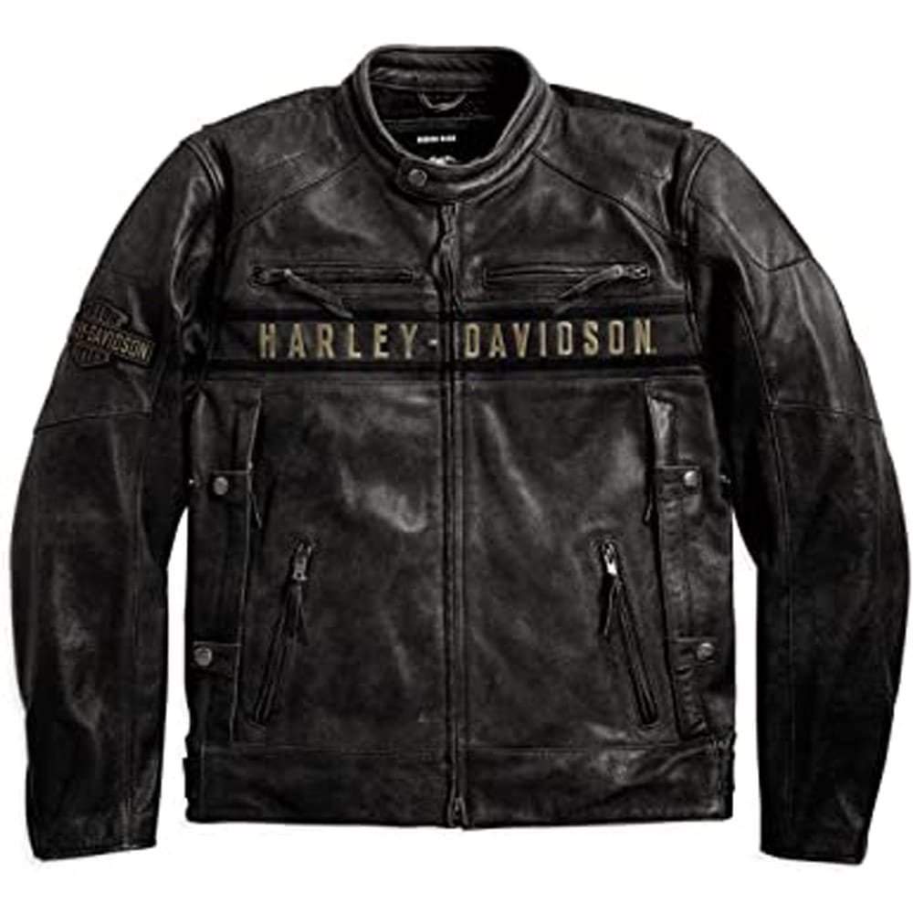 Vintage Motorcycle Leather Jacket by VogueHide - Image 2