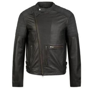 Burnet Leather Biker Jacket by VogueHide